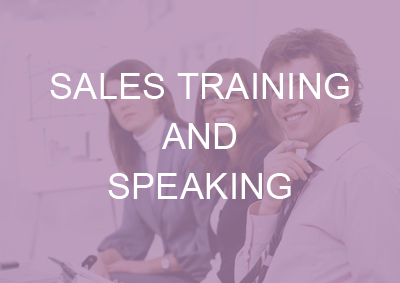 Sales Training and Speaking